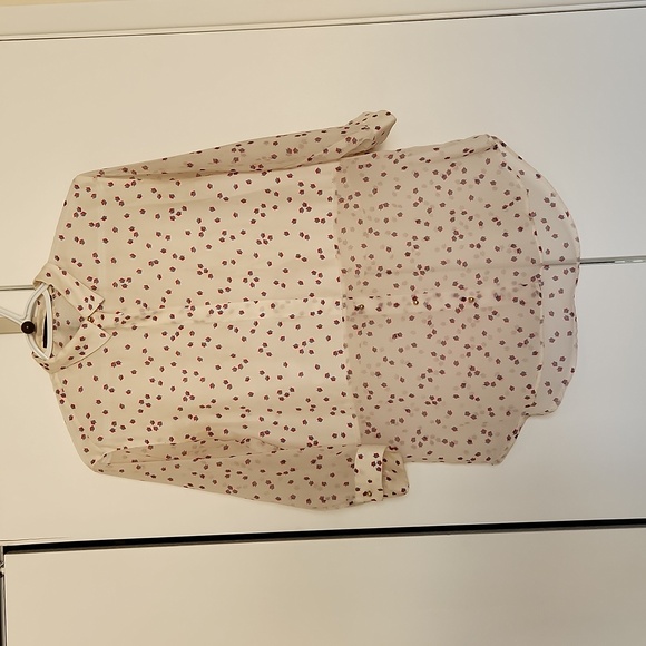 Zara silky button down shirt - Picture 3 of 13